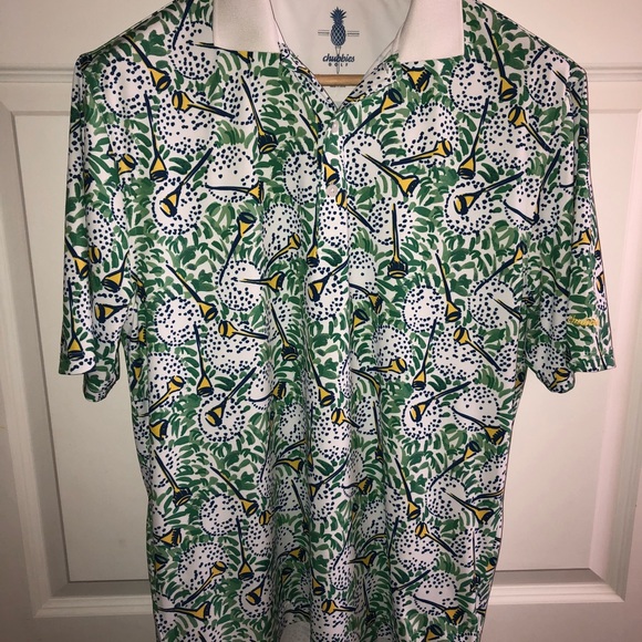Chubbies Golf Polo Small - Picture 1 of 3